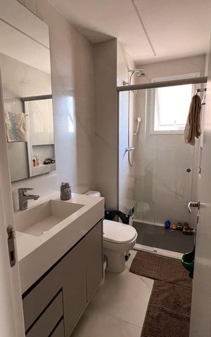 Apartamento à venda com 117m², 4 quartos e 2 vagas Apartamento à venda com 117m², 4 quartos e 2 vagasBanheiro