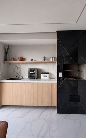 Apartamento à venda com 117m², 4 quartos e 2 vagas Apartamento à venda com 117m², 4 quartos e 2 vagasEspaço gourmet