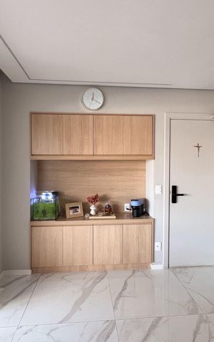 Apartamento à venda com 117m², 4 quartos e 2 vagas Apartamento à venda com 117m², 4 quartos e 2 vagasSala de jantar