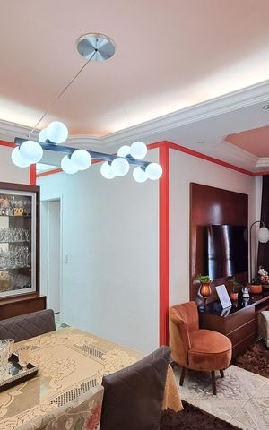 Apartamento à venda com 63m², 2 quartos e 1 vaga Apartamento à venda com 63m², 2 quartos e 1 vagaSala