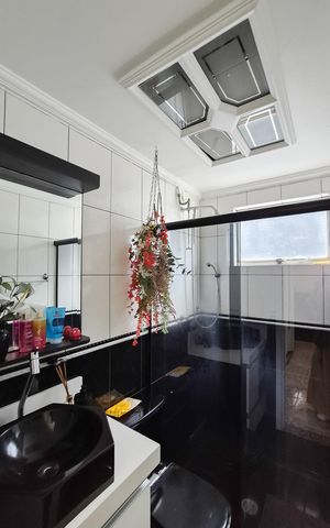Apartamento à venda com 63m², 2 quartos e 1 vaga Apartamento à venda com 63m², 2 quartos e 1 vagaBanheiro de serviço