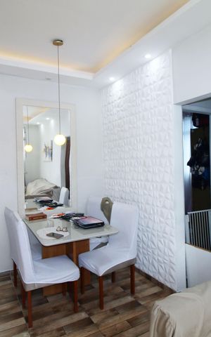 Apartamento à venda com 55m², 2 quartos e sem vagaSala