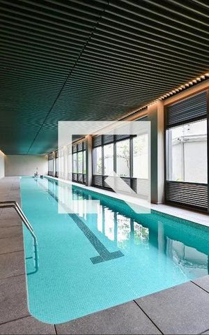 Studio para alugar com 27m², 1 quarto e sem vaga Studio para alugar com 27m², 1 quarto e sem vagaPiscina Coberta
