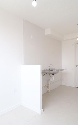 Apartamento para alugar com 33m², 2 quartos e sem vagaSala/Cozinha/Área de serviço 