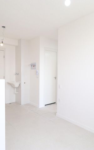 Apartamento para alugar com 33m², 2 quartos e sem vagaSala/Cozinha/Área de serviço 