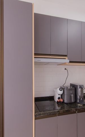 Studio à venda com 21m², 1 quarto e sem vaga Studio à venda com 21m², 1 quarto e sem vagaCozinha