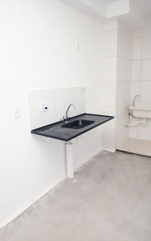 Apartamento à venda com 35m², 2 quartos e sem vaga Apartamento à venda com 35m², 2 quartos e sem vagaCozinha