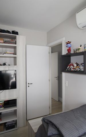 Apartamento à venda com 67m², 2 quartos e 2 vagasQuarto 2