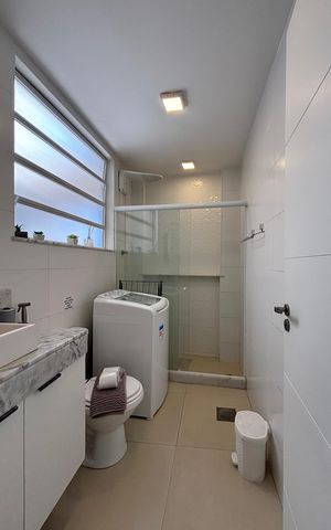 Apartamento à venda com 32m², 1 quarto e sem vaga Apartamento à venda com 32m², 1 quarto e sem vagaBanheiro social