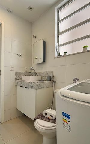 Apartamento à venda com 32m², 1 quarto e sem vaga Apartamento à venda com 32m², 1 quarto e sem vagaBanheiro social