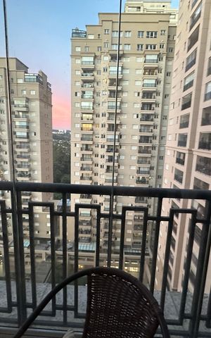 Apartamento à venda com 55m², 1 quarto e 1 vaga Apartamento à venda com 55m², 1 quarto e 1 vagaVaranda da Sala