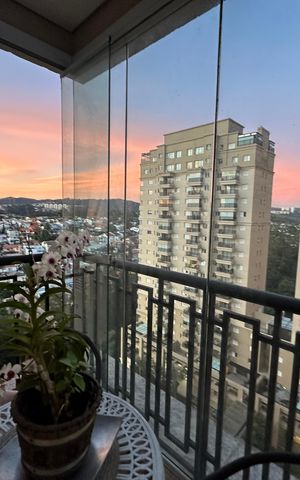 Apartamento à venda com 55m², 1 quarto e 1 vaga Apartamento à venda com 55m², 1 quarto e 1 vagaVaranda da Sala