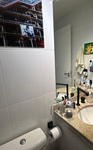 Apartamento à venda com 55m², 1 quarto e 1 vaga Apartamento à venda com 55m², 1 quarto e 1 vagaBanheiro da Suíte