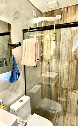 Casa à venda com 50m², 2 quartos e 1 vagaBanheiro 