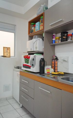 Apartamento à venda com 48m², 2 quartos e 1 vagaSala/Cozinha