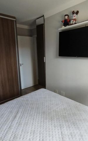 Apartamento à venda com 47m², 2 quartos e 1 vagaQuarto