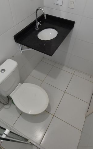 Studio à venda com 27m², 1 quarto e sem vagaBanheiro do Studio