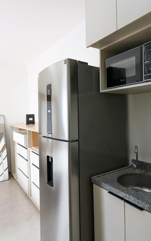 Studio para alugar com 24m², 1 quarto e sem vaga Studio para alugar com 24m², 1 quarto e sem vagaStudio