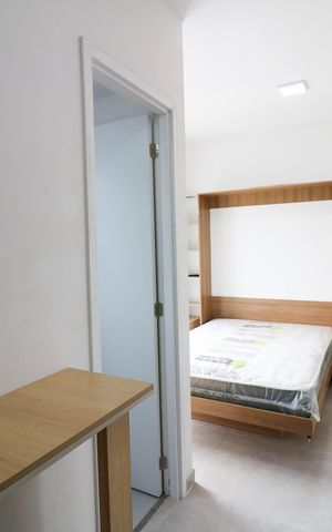 Studio para alugar com 24m², 1 quarto e sem vaga Studio para alugar com 24m², 1 quarto e sem vagaStudio