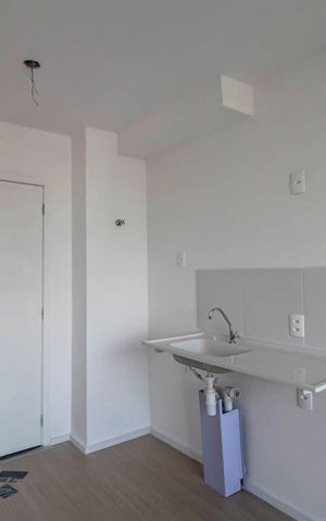 Apartamento à venda com 25m², 1 quarto e sem vaga Apartamento à venda com 25m², 1 quarto e sem vagaSala/Cozinha
