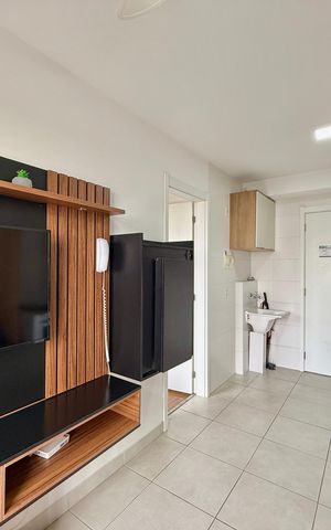 Apartamento à venda com 27m², 1 quarto e sem vaga Apartamento à venda com 27m², 1 quarto e sem vagaSala