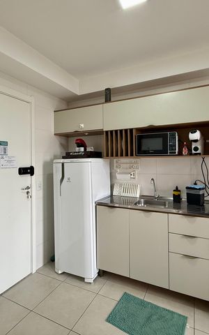 Apartamento à venda com 27m², 1 quarto e sem vaga Apartamento à venda com 27m², 1 quarto e sem vagaCozinha