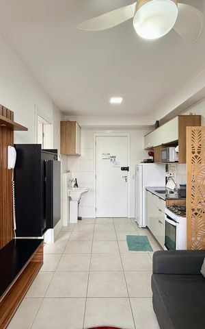 Apartamento à venda com 27m², 1 quarto e sem vaga Apartamento à venda com 27m², 1 quarto e sem vagaSala
