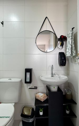 Apartamento à venda com 27m², 1 quarto e sem vaga Apartamento à venda com 27m², 1 quarto e sem vagaBanheiro Suíte