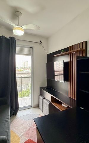Apartamento à venda com 27m², 1 quarto e sem vaga Apartamento à venda com 27m², 1 quarto e sem vagaSala