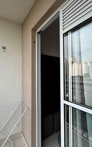 Apartamento à venda com 27m², 1 quarto e sem vaga Apartamento à venda com 27m², 1 quarto e sem vagaSacada