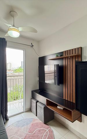 Apartamento à venda com 27m², 1 quarto e sem vaga Apartamento à venda com 27m², 1 quarto e sem vagaSala
