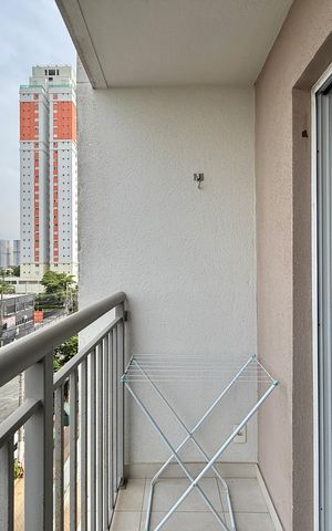 Apartamento à venda com 27m², 1 quarto e sem vaga Apartamento à venda com 27m², 1 quarto e sem vagaSacada