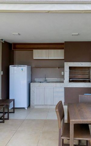 Apartamento à venda com 27m², 1 quarto e sem vaga Apartamento à venda com 27m², 1 quarto e sem vagaChurrasqueira