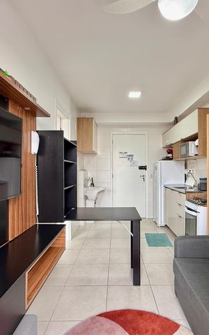 Apartamento à venda com 27m², 1 quarto e sem vaga Apartamento à venda com 27m², 1 quarto e sem vagaSala