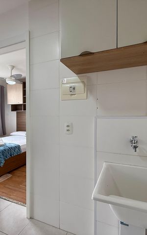 Apartamento à venda com 27m², 1 quarto e sem vaga Apartamento à venda com 27m², 1 quarto e sem vagaÁrea de Serviço