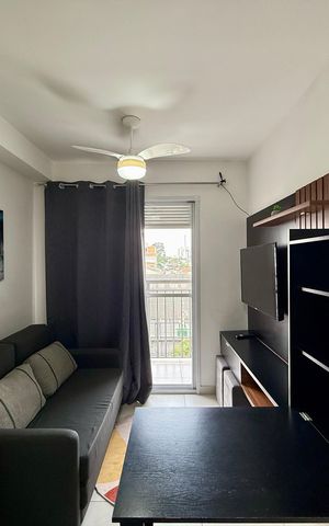 Apartamento à venda com 27m², 1 quarto e sem vaga Apartamento à venda com 27m², 1 quarto e sem vagaSala