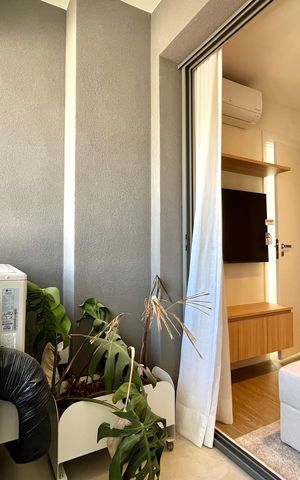 Apartamento para alugar com 30m², 1 quarto e sem vaga Apartamento para alugar com 30m², 1 quarto e sem vagaVaranda