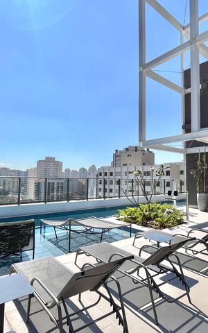 Apartamento para alugar com 30m², 1 quarto e sem vaga Apartamento para alugar com 30m², 1 quarto e sem vagaÁrea comum - Piscina