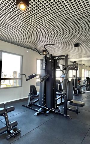 Apartamento para alugar com 30m², 1 quarto e sem vaga Apartamento para alugar com 30m², 1 quarto e sem vagaÁrea comum - Academia