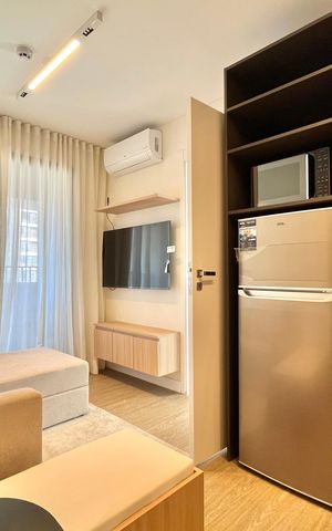 Apartamento para alugar com 30m², 1 quarto e sem vaga Apartamento para alugar com 30m², 1 quarto e sem vagaSala