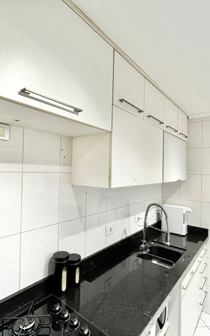 Apartamento para alugar com 70m², 3 quartos e 2 vagas Apartamento para alugar com 70m², 3 quartos e 2 vagasCozinha e Área de Serviço