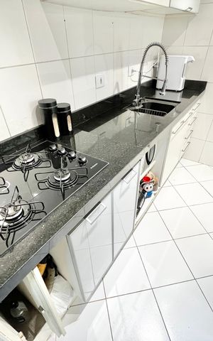 Apartamento para alugar com 70m², 3 quartos e 2 vagas Apartamento para alugar com 70m², 3 quartos e 2 vagasCozinha e Área de Serviço