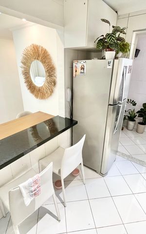 Apartamento para alugar com 70m², 3 quartos e 2 vagas Apartamento para alugar com 70m², 3 quartos e 2 vagasCozinha e Área de Serviço
