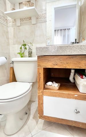 Apartamento para alugar com 70m², 3 quartos e 2 vagas Apartamento para alugar com 70m², 3 quartos e 2 vagasBanheiro da Suíte