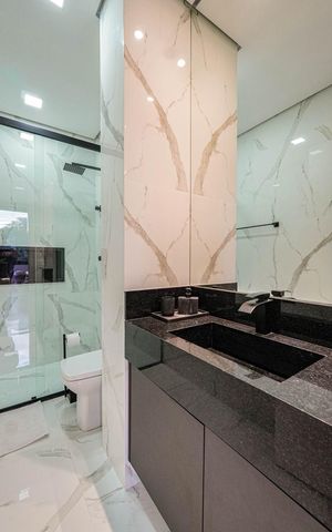 Casa de condomínio à venda com 452m², 1 quarto e 4 vagas Casa de condomínio à venda com 452m², 1 quarto e 4 vagasBanheiro
