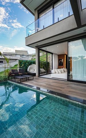 Casa de condomínio à venda com 452m², 1 quarto e 4 vagas Casa de condomínio à venda com 452m², 1 quarto e 4 vagasPiscina