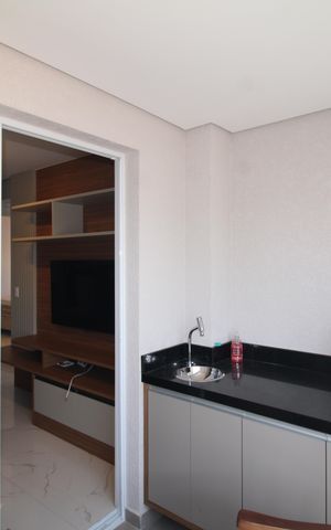 Apartamento à venda com 60m², 2 quartos e 1 vagaSala / Cozinha - Varanda