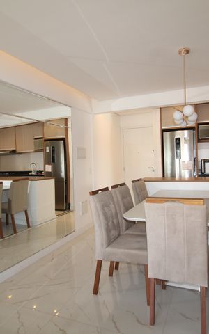 Apartamento à venda com 60m², 2 quartos e 1 vagaSala / Cozinha