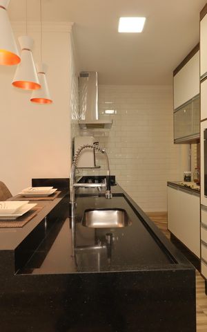 Apartamento à venda com 117m², 3 quartos e 2 vagasCozinha