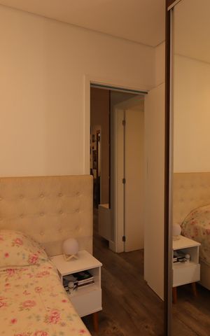 Apartamento à venda com 117m², 3 quartos e 2 vagasQuarto 2